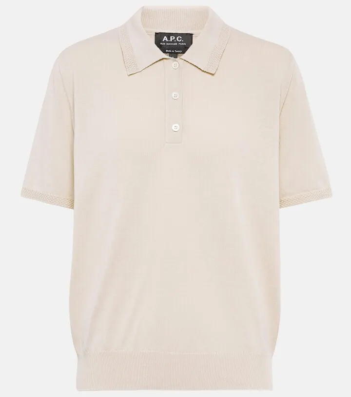 Manel cotton polo shirt