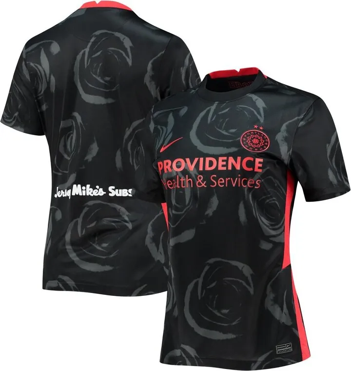 Women's Nike Black Portland Thorns Fc 2020 Home Replica Stadium Jersey
