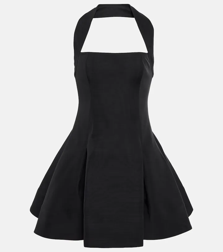 Hila wool-blend minidress