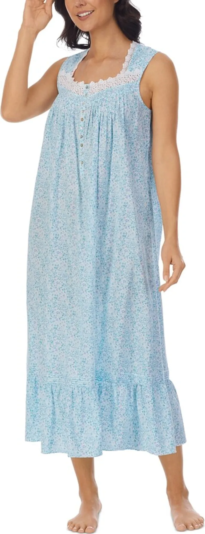 Eileen West Cotton Sleeveless Ballet Nightgown