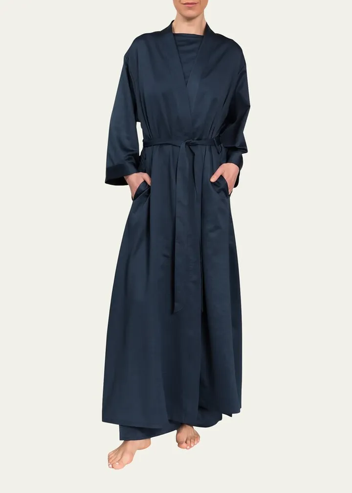 Colette Long Sateen Robe