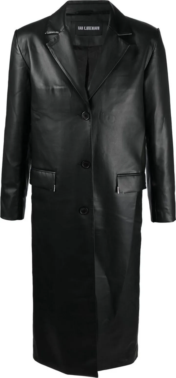 Single-Breasted Mid-Length Coat