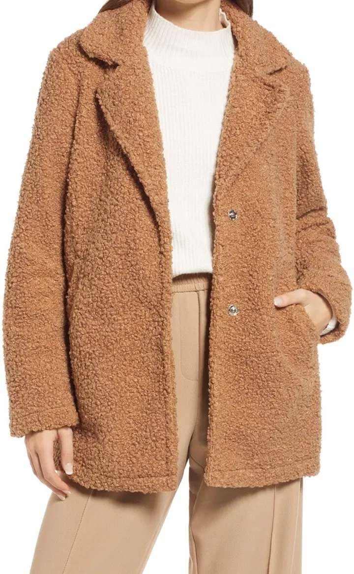 Faux Fur Teddy Jacket