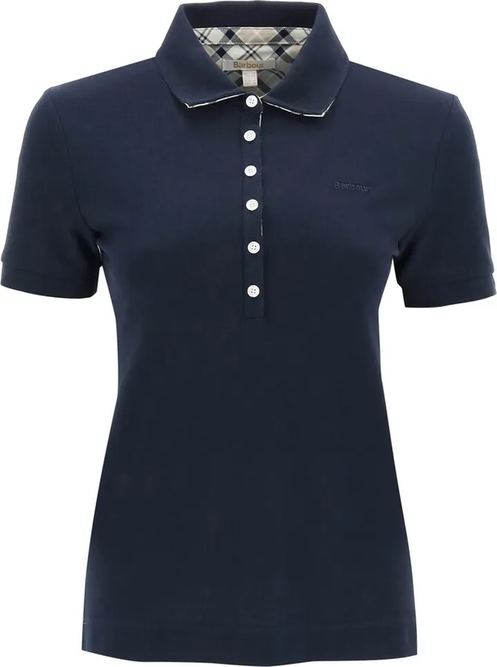Barbour Classic Polo With Embroidered Logo Detail
