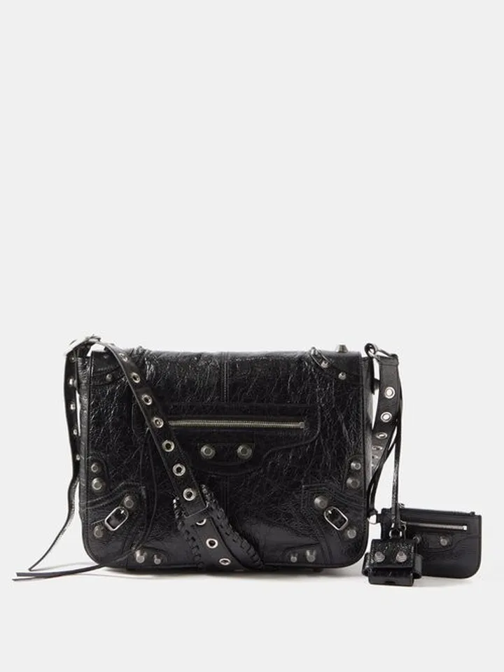 Le Cagole Medium Leather Cross-body Bag