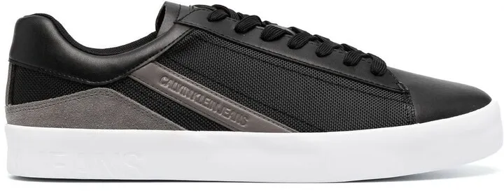 Panelled Low-Top Sneakers