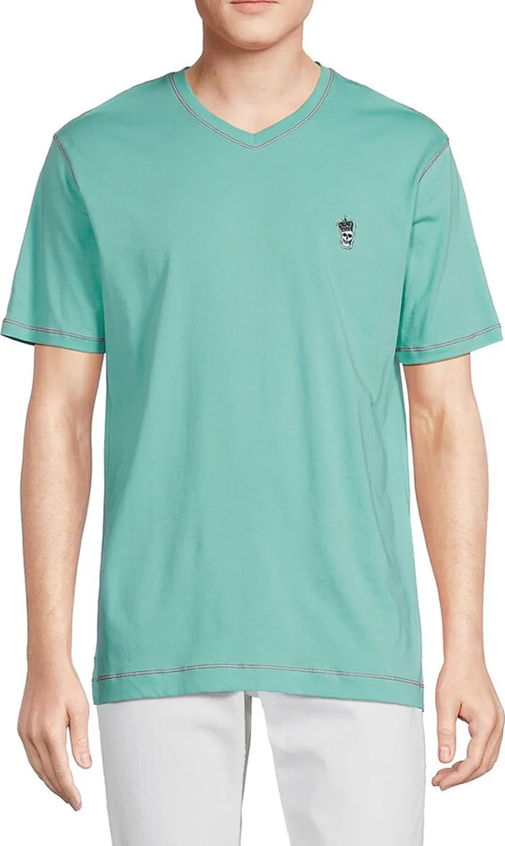 Damien Solid-Hued T-Shirt