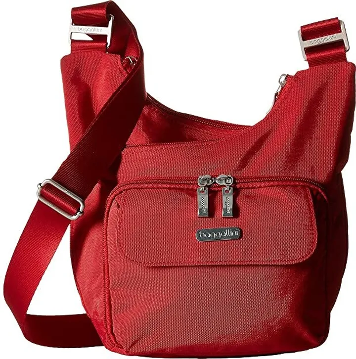 Baggallini Criss Cross Bagg (Apple) Cross Body Handbags