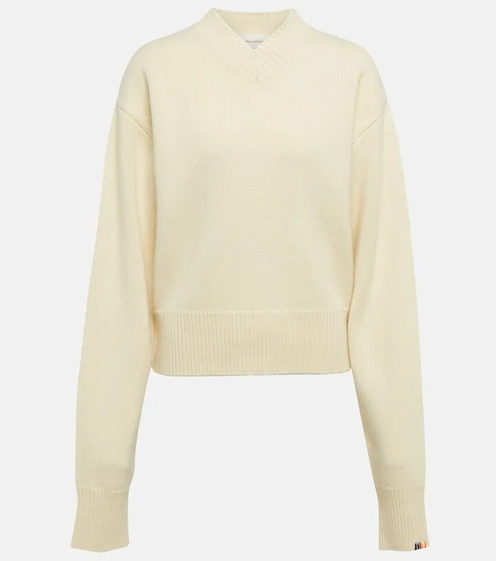 N°254 Demi V-neck cashmere sweater