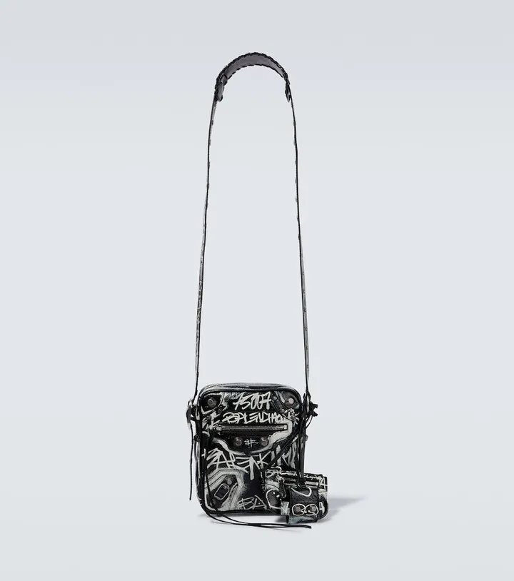 Leather crossbody bag