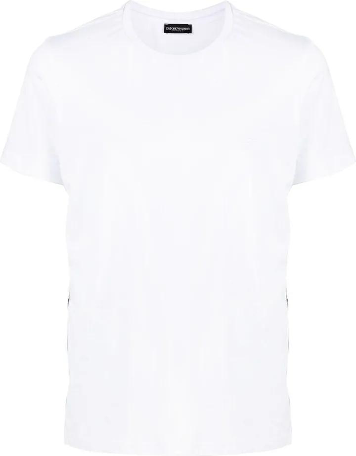logo-tape detail T-shirt