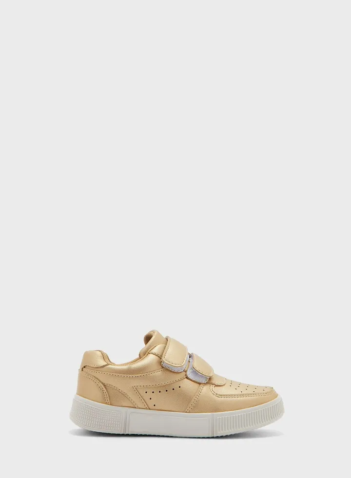 Kids Velcro Low Top Sneakers