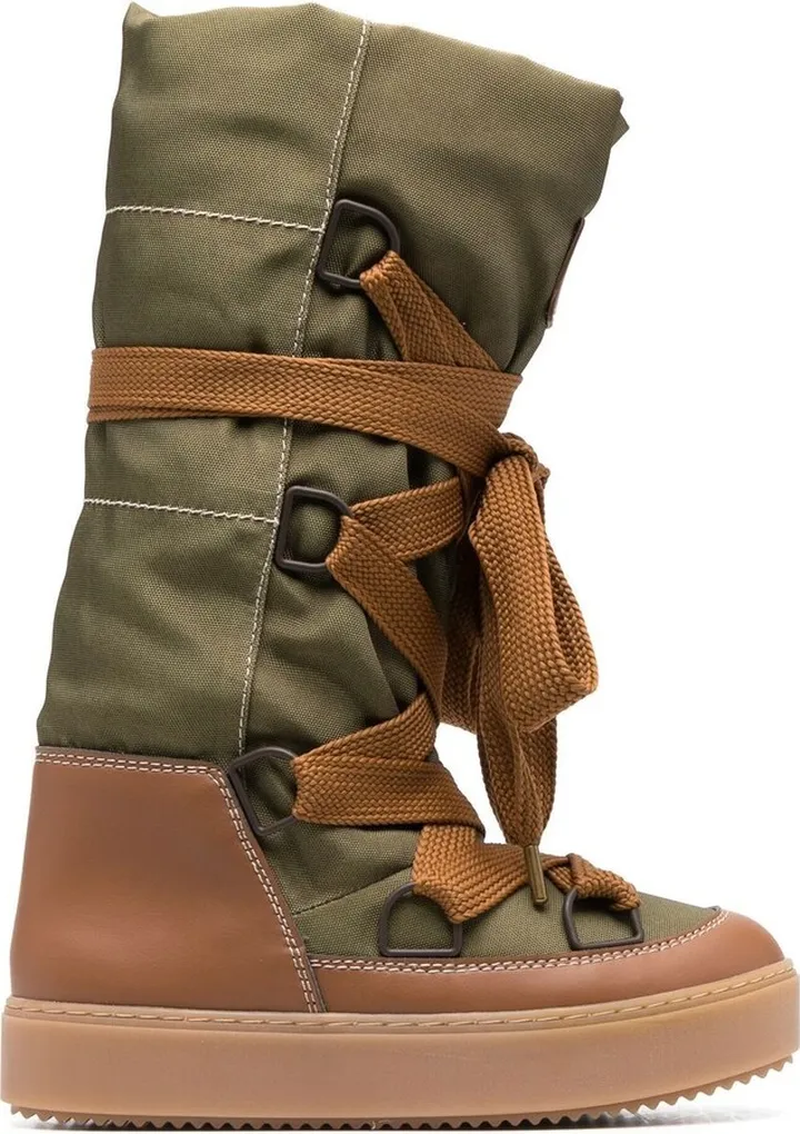 Stiefel lace-up boots