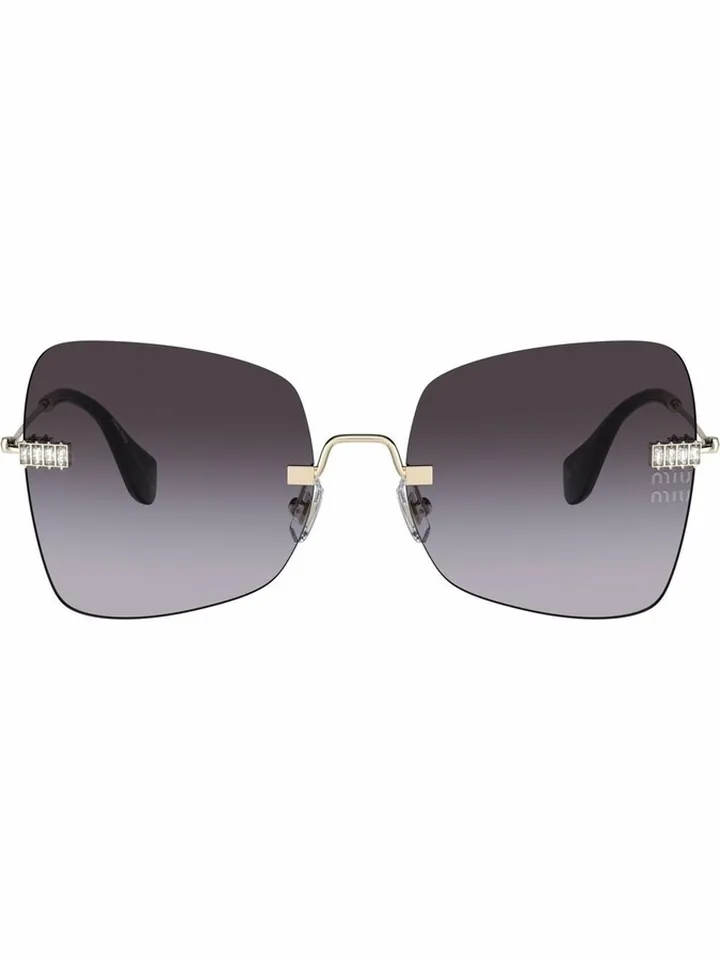 Manière oversized frame sunglasses