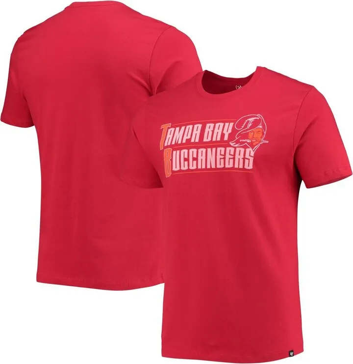 Men's '47 Red Tampa Bay Buccaneers Regional Super Rival T-shirt
