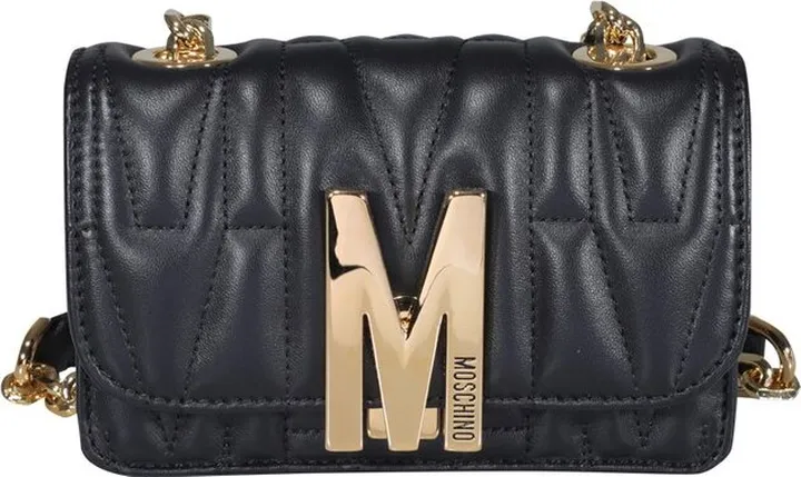 Moschino M Padded Mini Shoulder Bag
