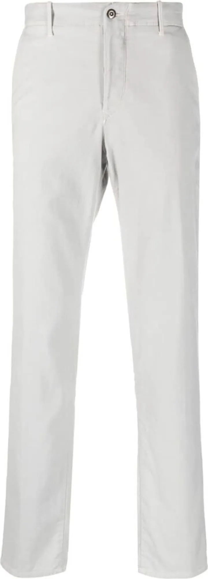 Cotton Straight-Leg Trousers