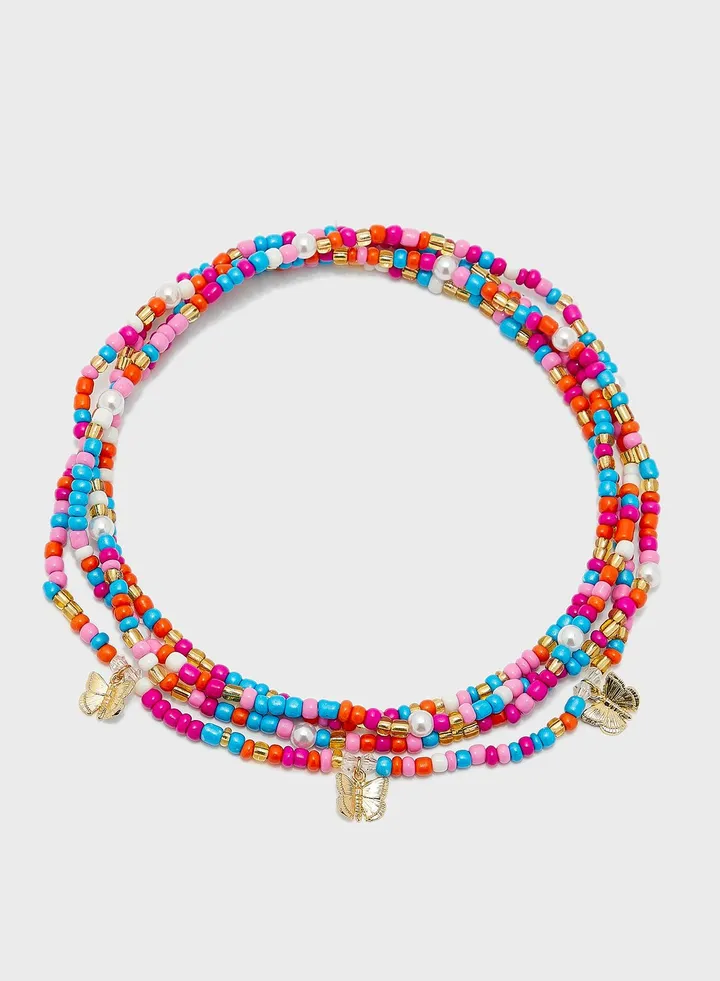 Karin Beaded Choker Necklace