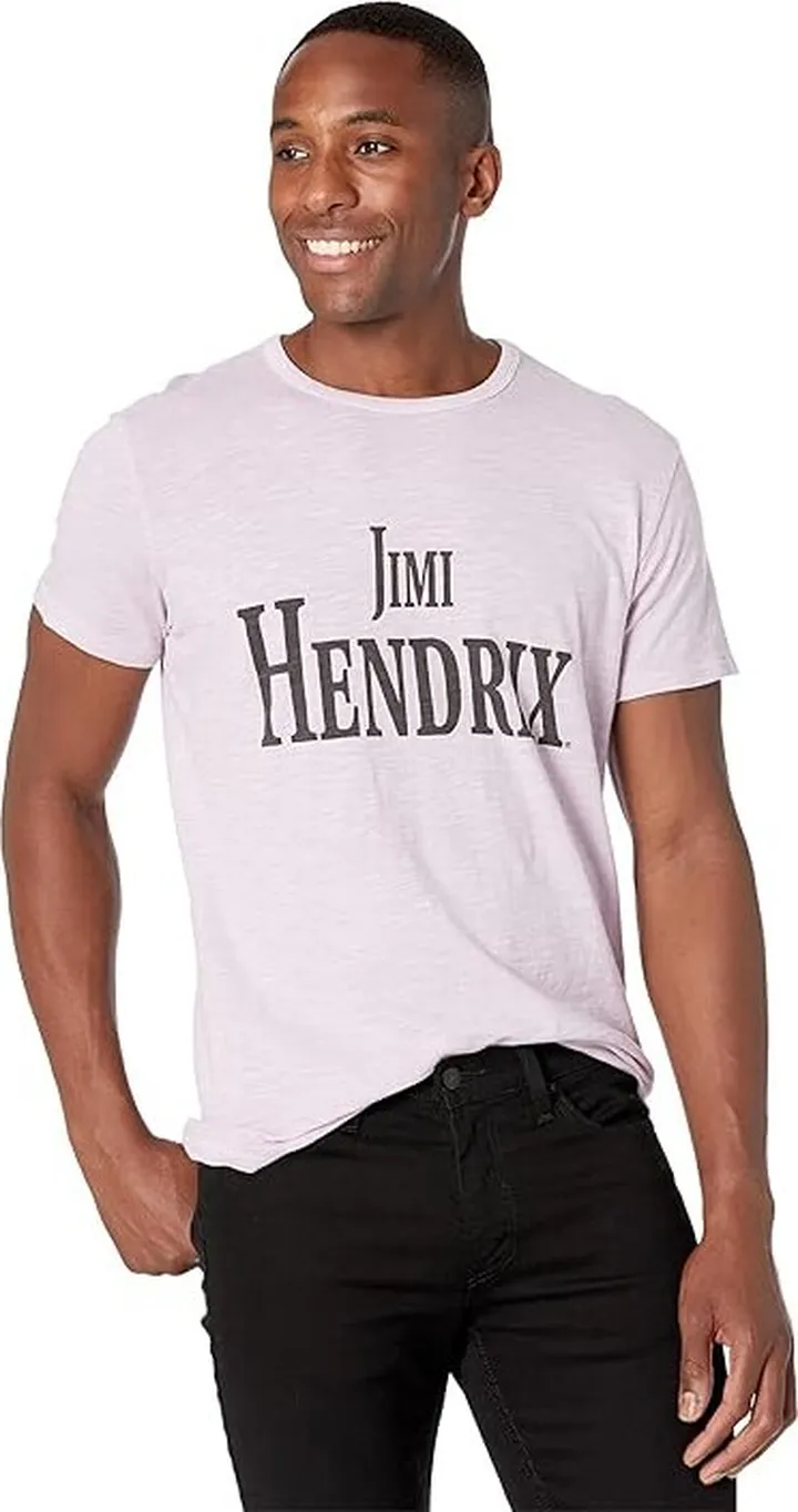 Lucky Brand Jimi Hendrix Tee (Orchid) Men's Clothing