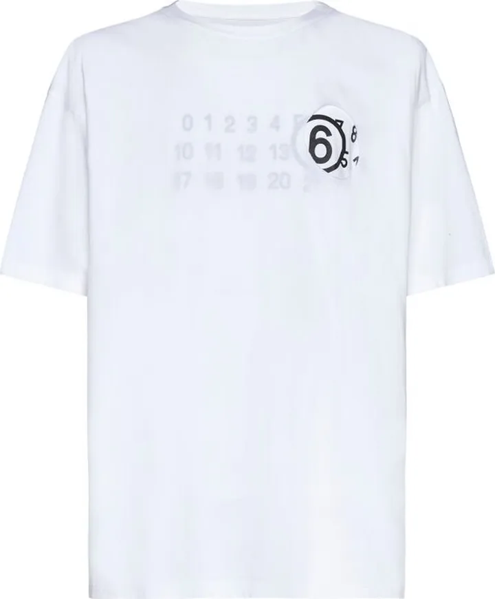 MM6 Maison Margiela Numeric Printed Crewneck T-Shirt