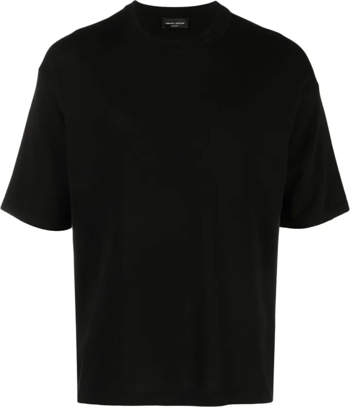 crew-neck cotton T-shirt