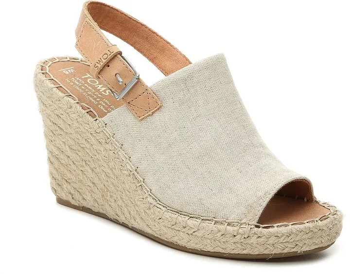 TOMS Monica Espadrille Wedge Sandal
