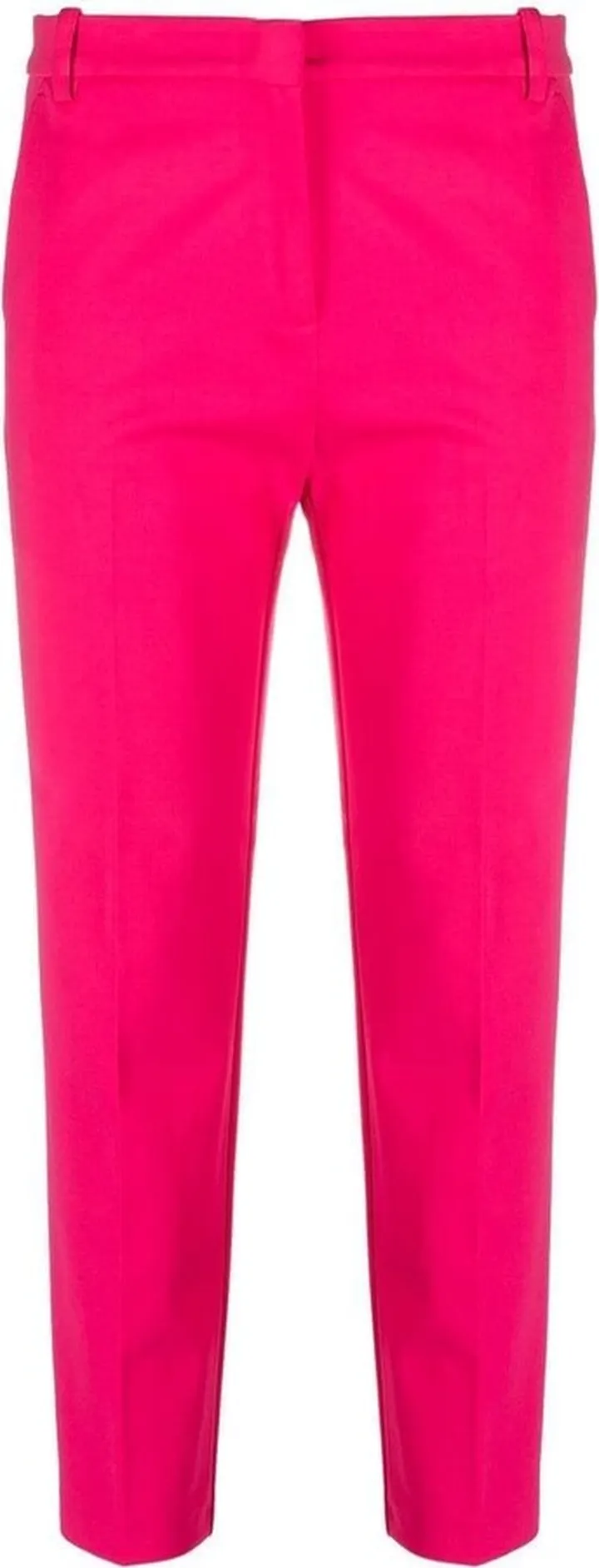 High-Waist Cropped Trousers