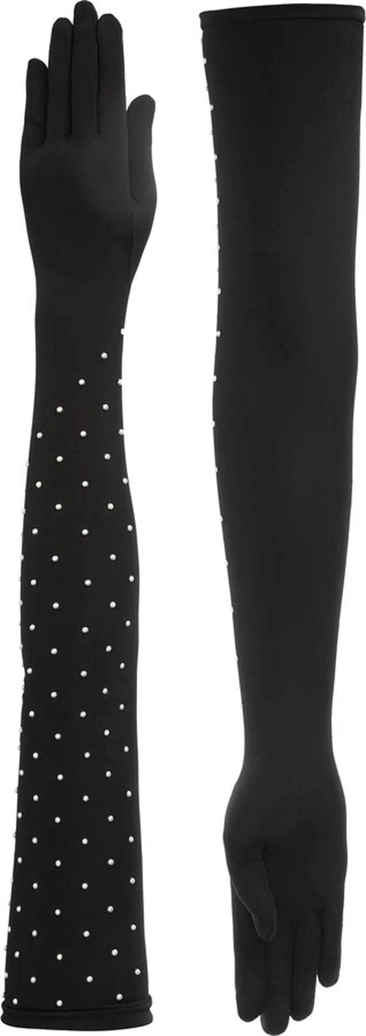 Runway Imitation Pearl Gloves