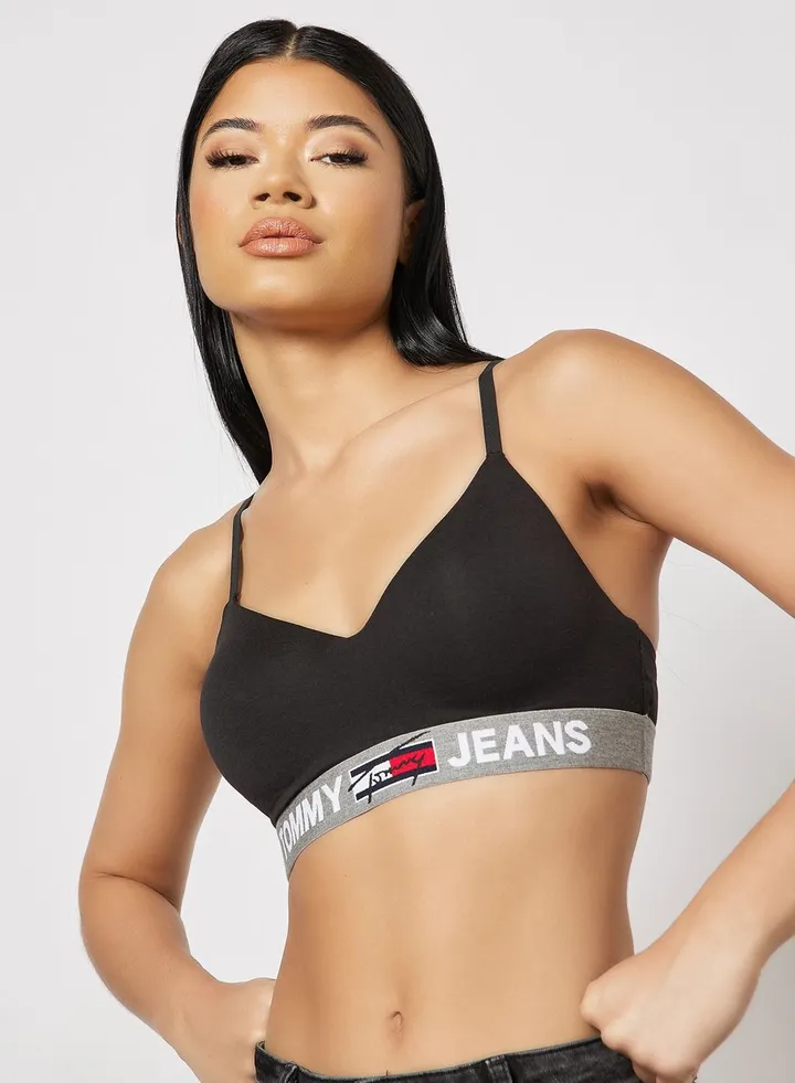Logo Band Padded Bralette
