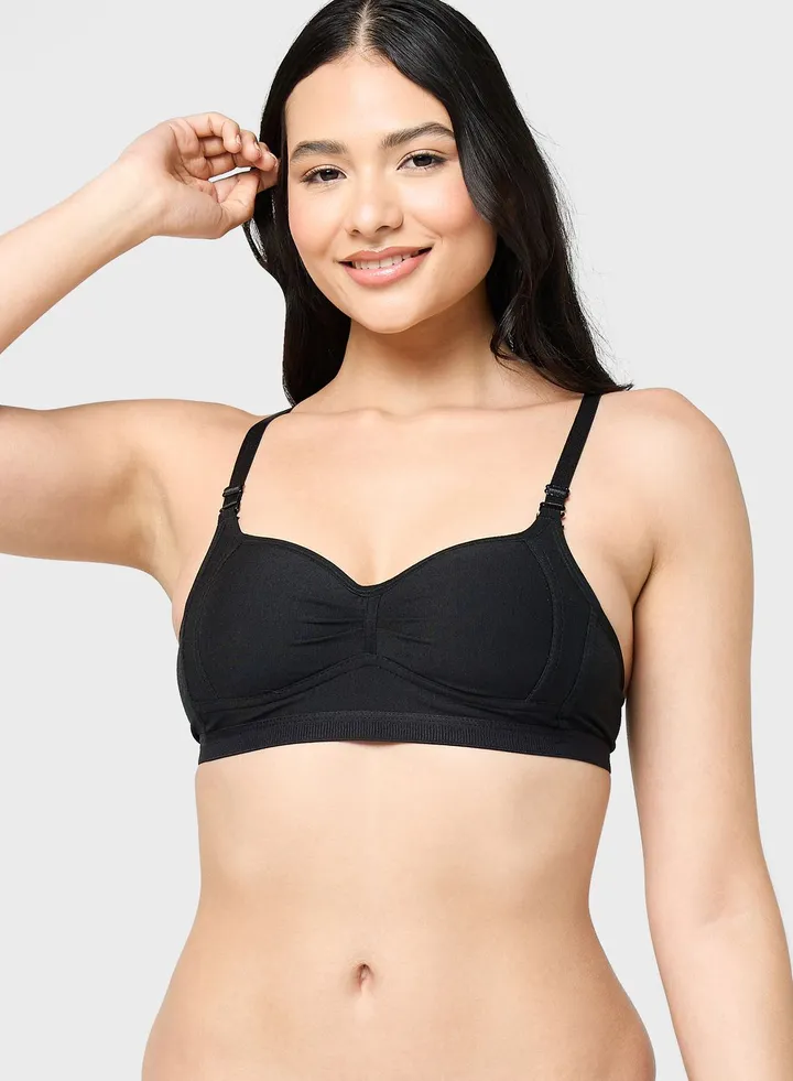 Ruched Detail T-Shirt Bra