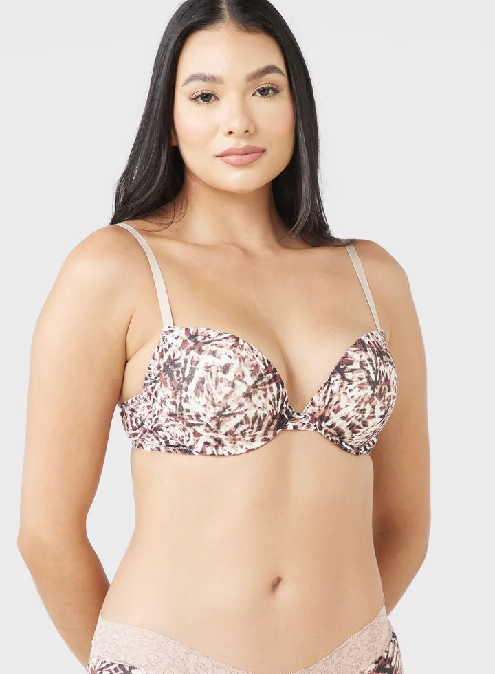 Plunge Neck Bra