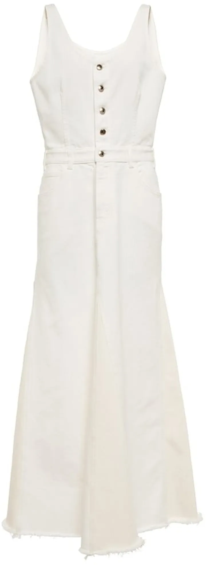Denim maxi dress