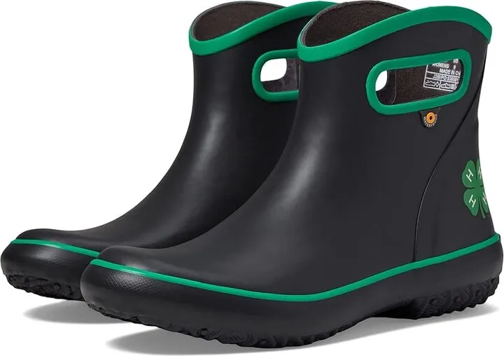 Bogs Patch Ankle - 4-H (Black Multi) Women's Shoes