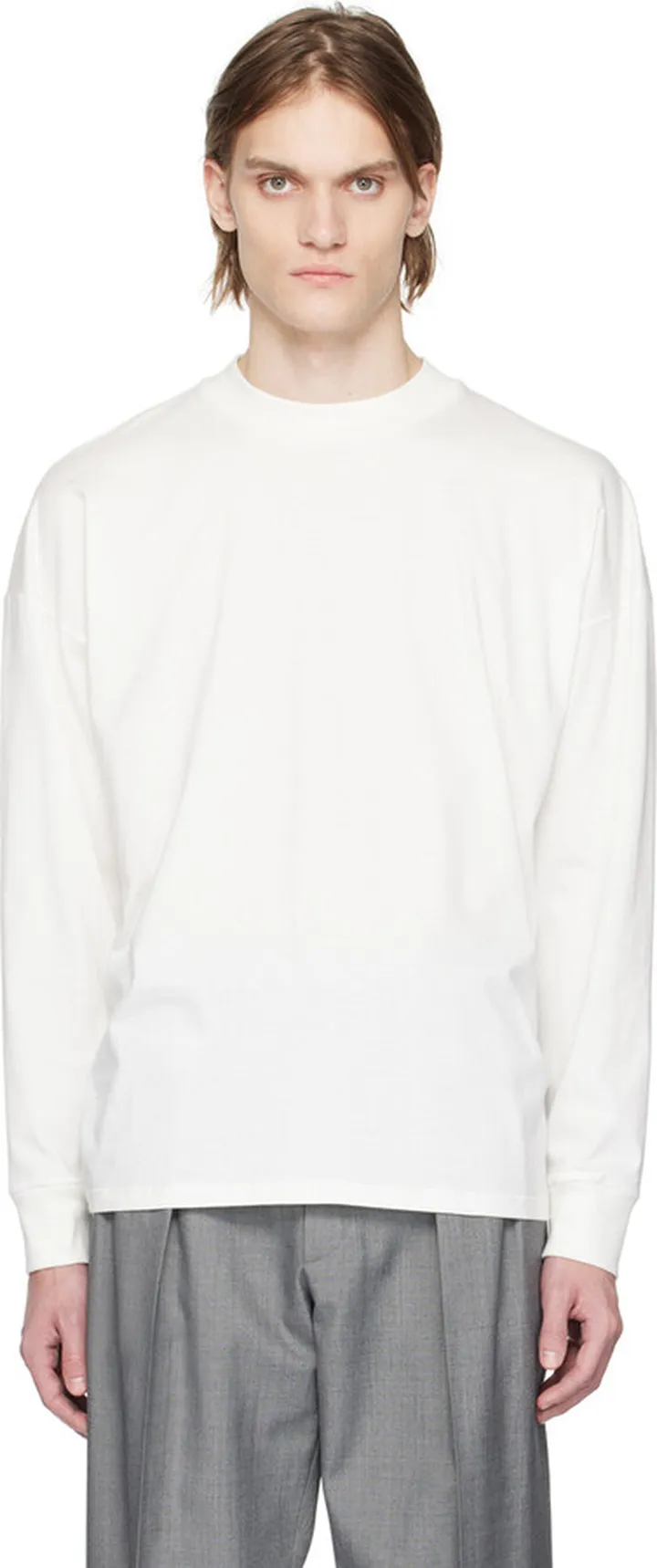 The Row White Drago Long Sleeve T-Shirt