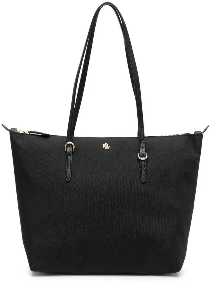 Logo Zipped Tote