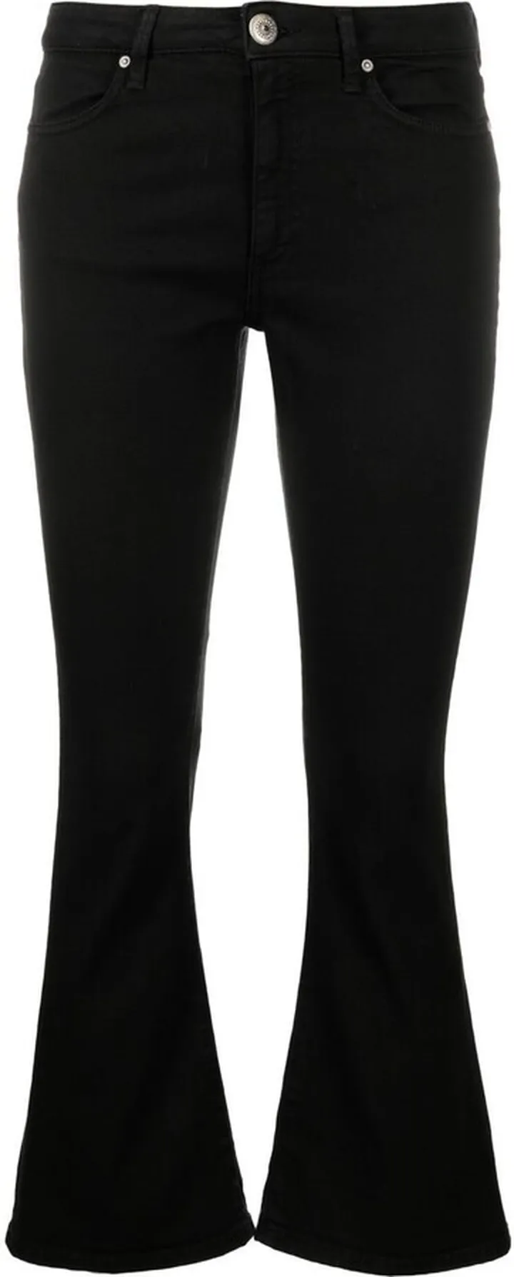 Logo-Patch Bootcut Jeans