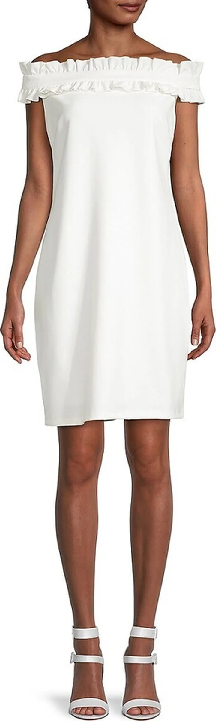 Off-The-Shoulder Pencil Dress