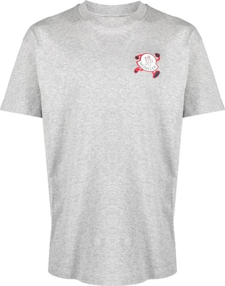 logo-print cotton T-shirt