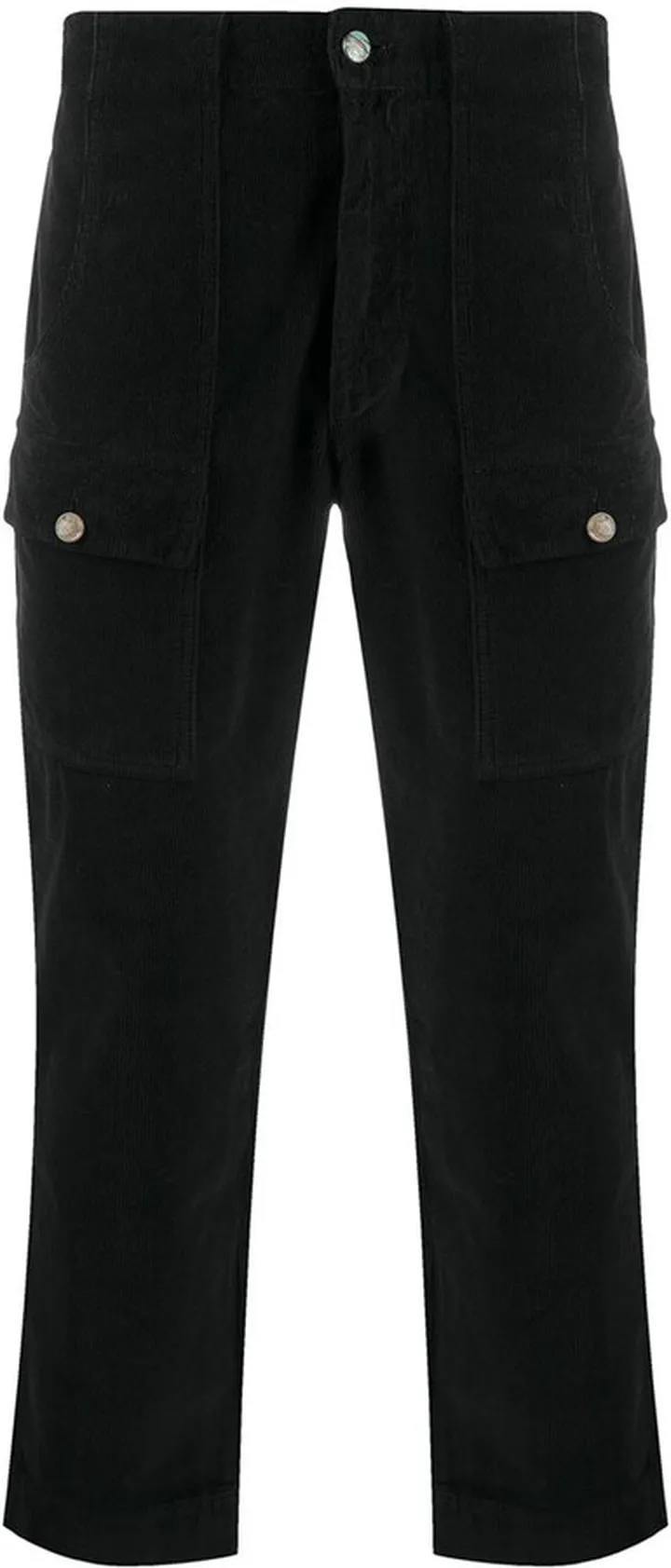 Cropped Denim Trousers