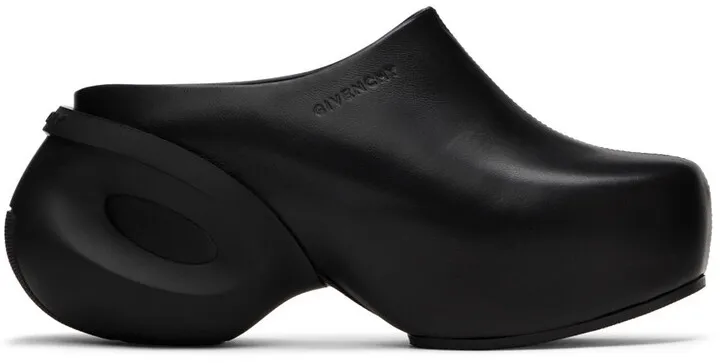 Givenchy Black G Clogs