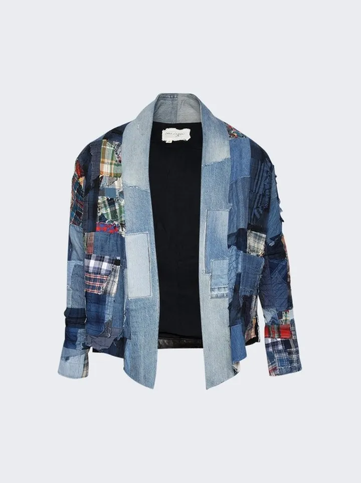 Multi Stitchwork GL1 Shirt Blue