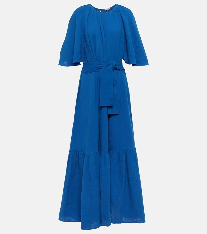 Leto cotton gauze maxi dress
