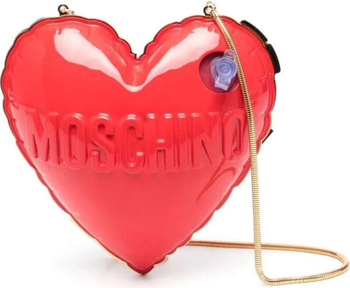 Inflatable-Heart Shoulder Bag