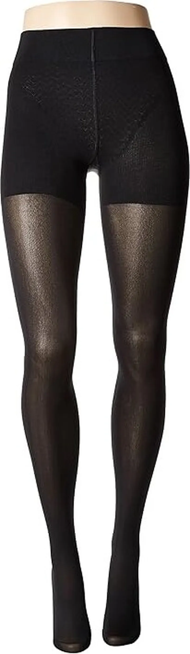 Wolford Velvet de Luxe 66 Control Top Tights (Black) Fishnet Hose