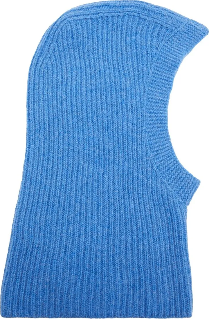 Knit Balaclava Hat Black