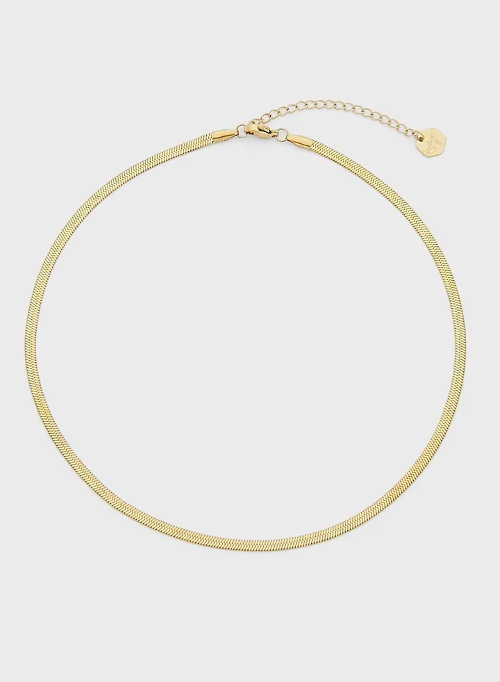 Ziggy Herringbone Necklace