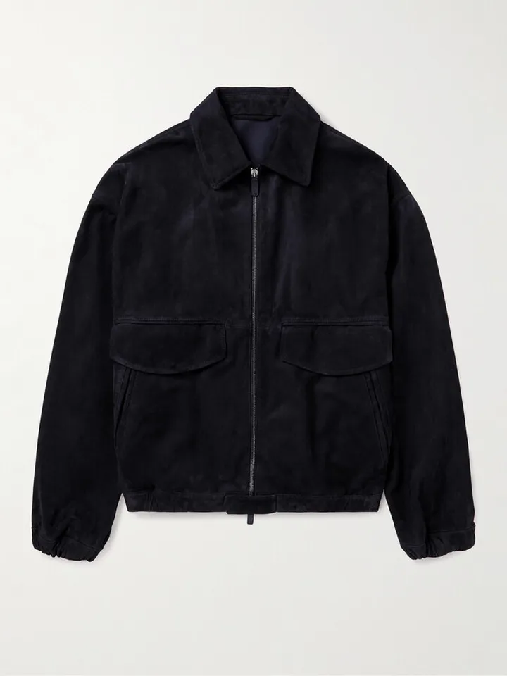 Suede Trucker Jacket