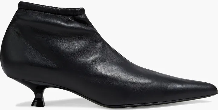 Volos stretch-leather ankle boots