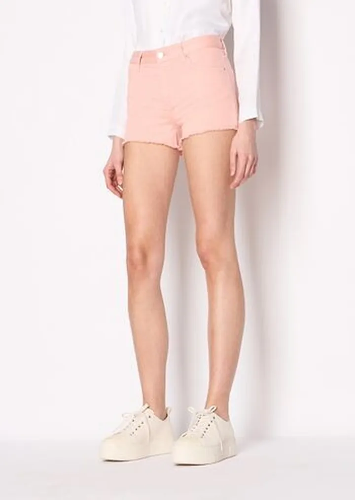 J59 stretch cotton denim shorts