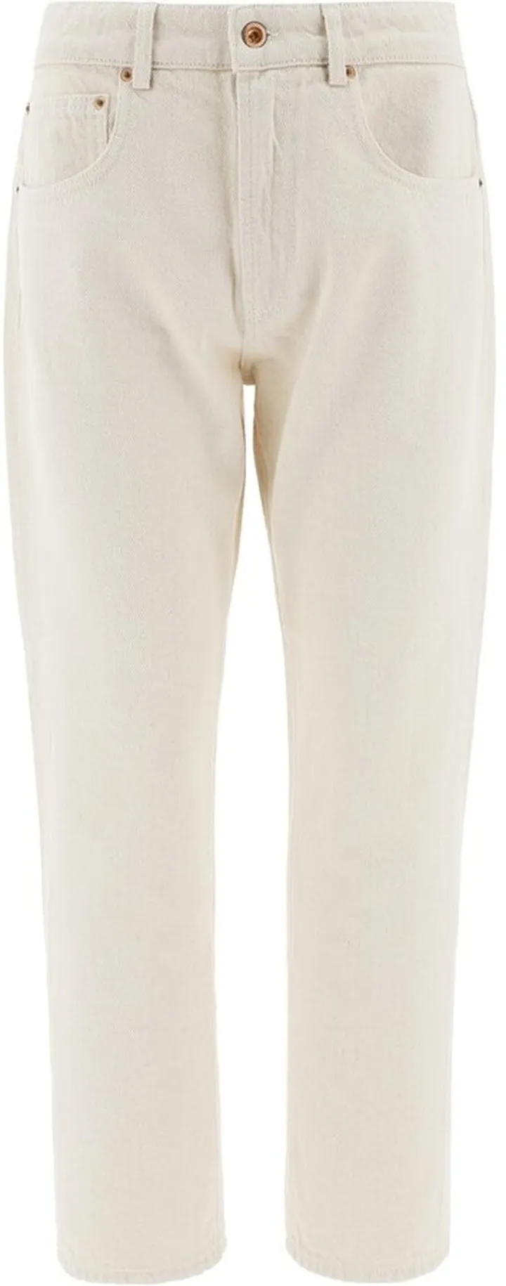 Aspesi MId Rise Corduroy Straight-Leg Trousers